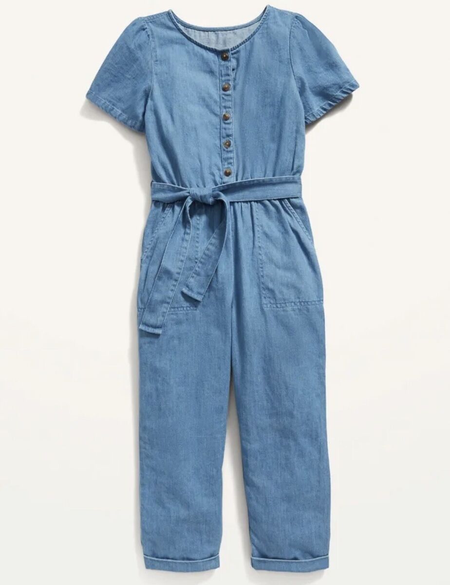 Denim Jumpsuit - For Kids